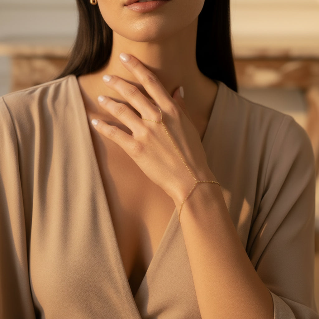 Collier femme au design minimaliste. - 3