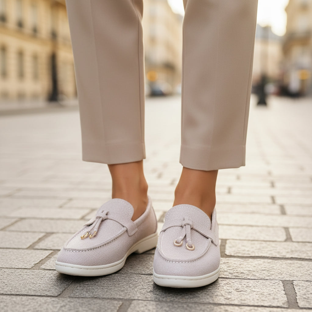 Mocassins femme élégants à enfiler avec un design intemporel. - 7