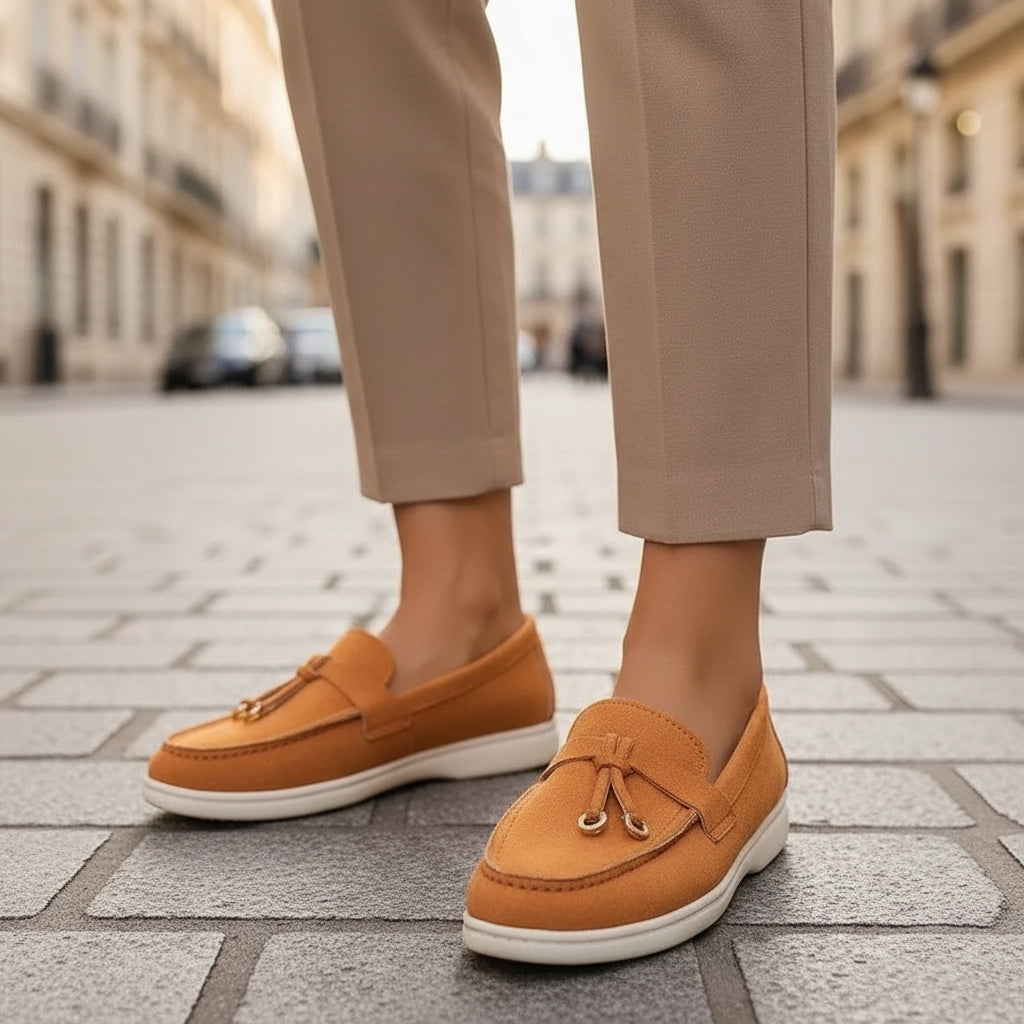 Mocassins femme élégants à enfiler avec un design intemporel. - 4