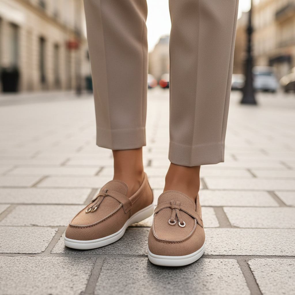 Mocassins femme élégants à enfiler avec un design intemporel. - 6