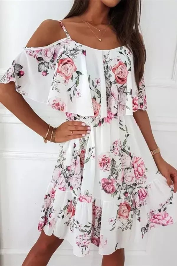 Robe à bretelles, silhouette élégante à épaules dénudées. 4
