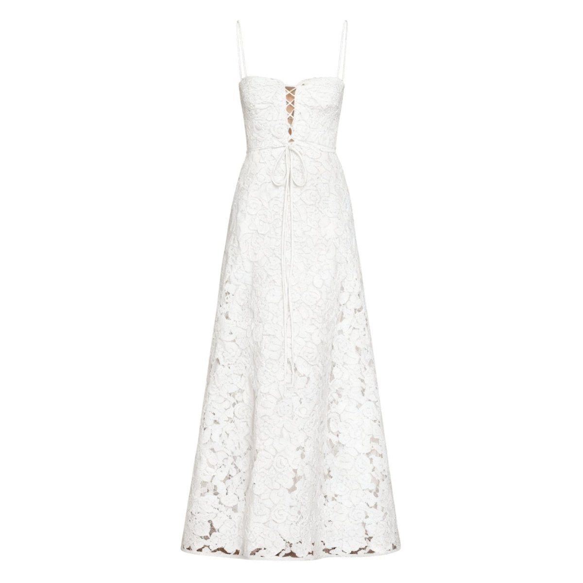 Robe bustier structurée avec détails de corset ajustable. 6