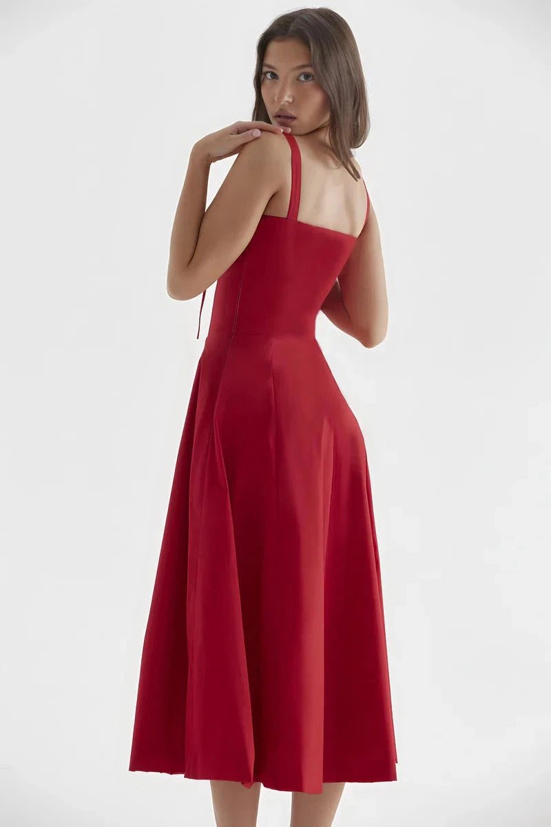 Robe d'été bustier à imprimé floral élégant. 5