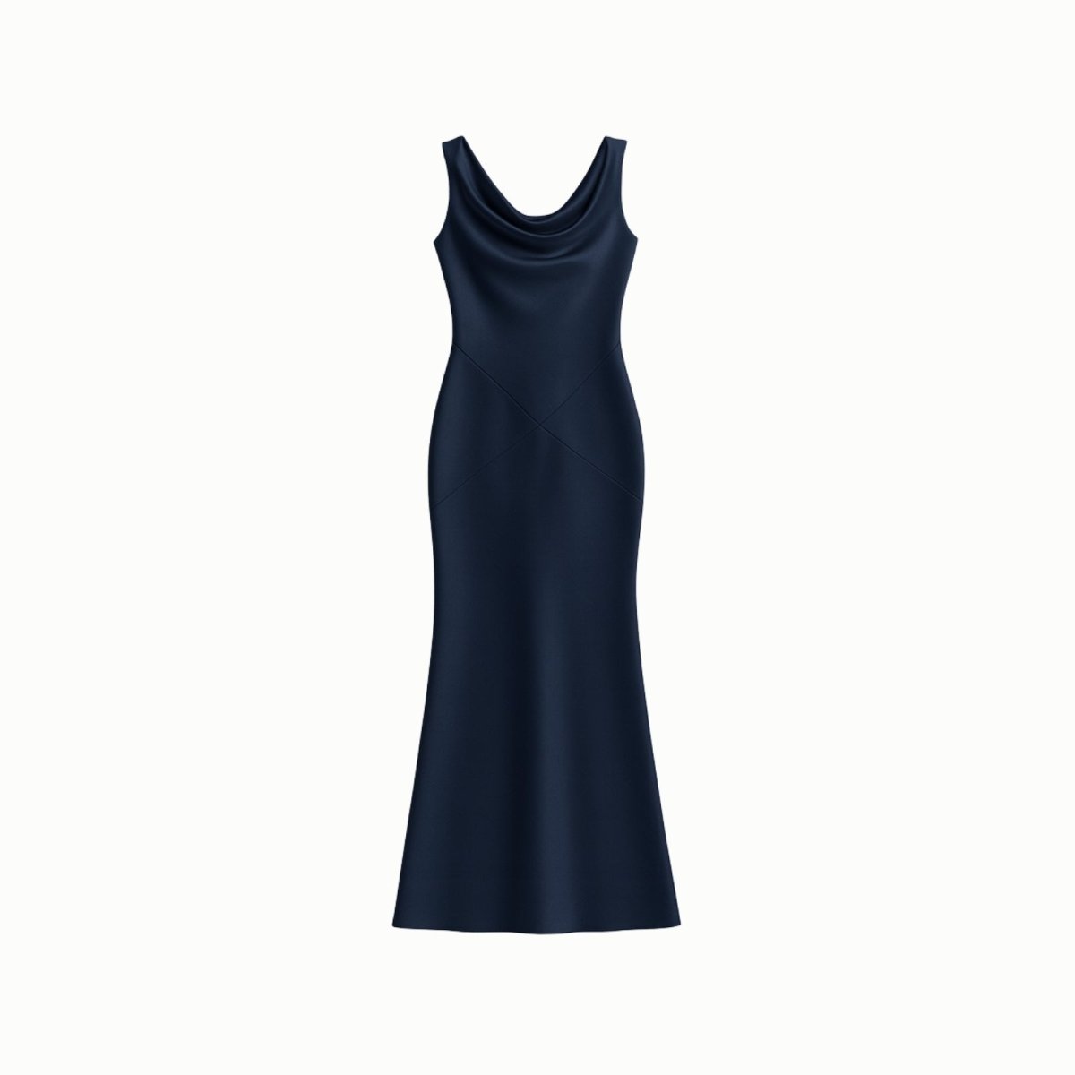 Elegant backless dress with a sculpted silhouette for evening occasions. 8
