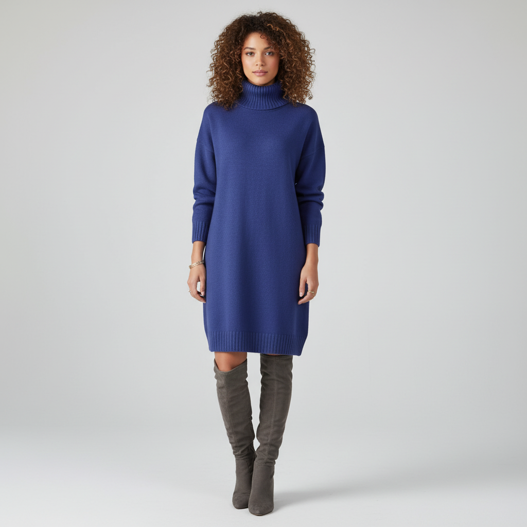 Robe élégante à coupe cintrée et fluide. - 3