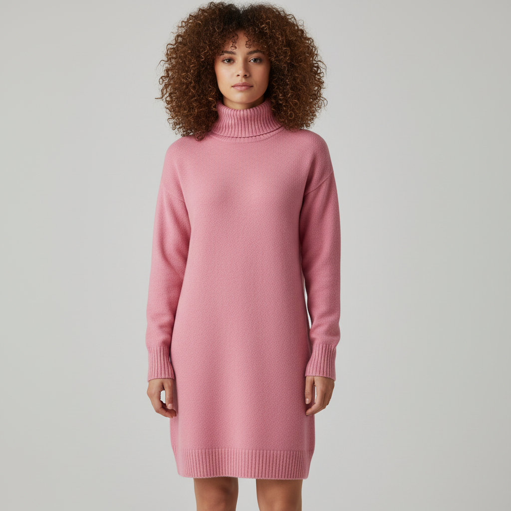 Robe élégante à coupe cintrée et fluide. - 4
