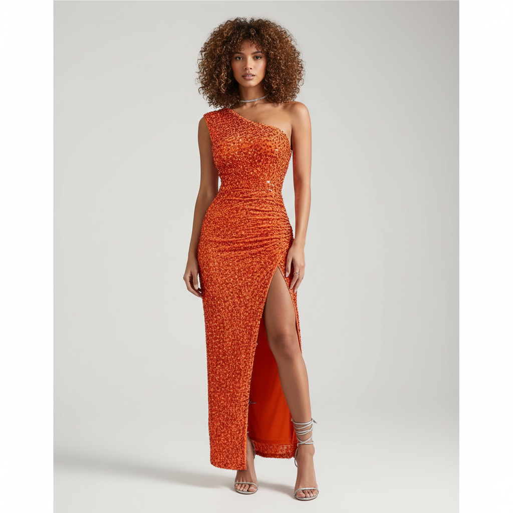 Robe longue élégante et chic. - 5