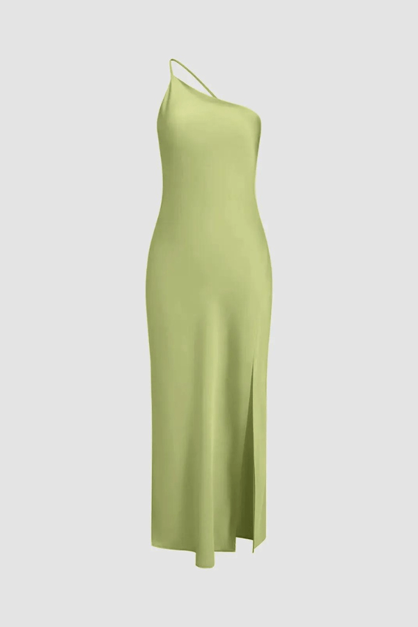 Robe maxi élégante avec dos nu et fente chic. 7