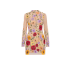Robe mini à manches longues avec un dos nu séduisant. - 9