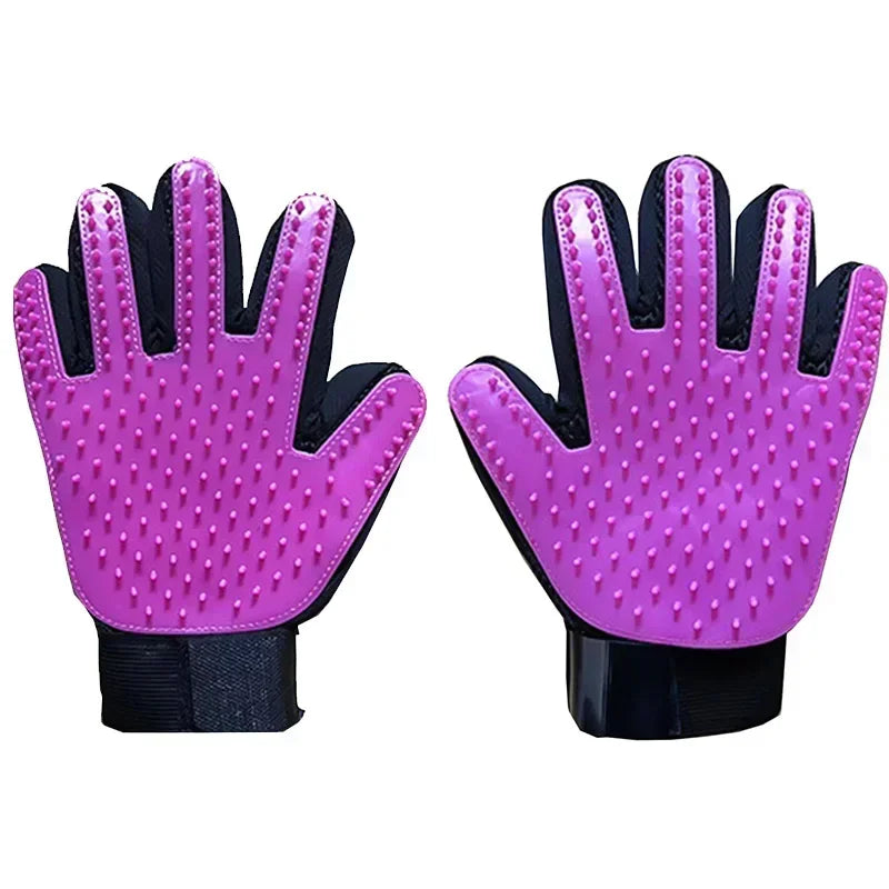 Fur Breeze Grooming and Bath Gloves