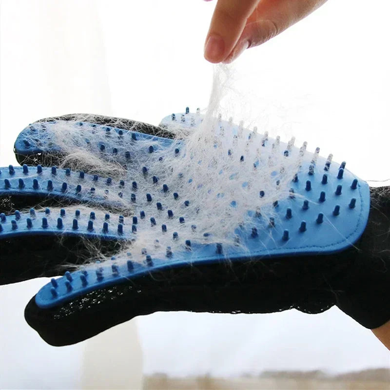 Fur Breeze Grooming and Bath Gloves