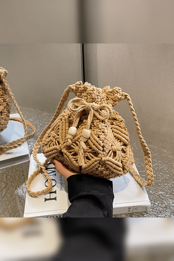 Sac à main femme, style seau élégant, design minimaliste. - 5