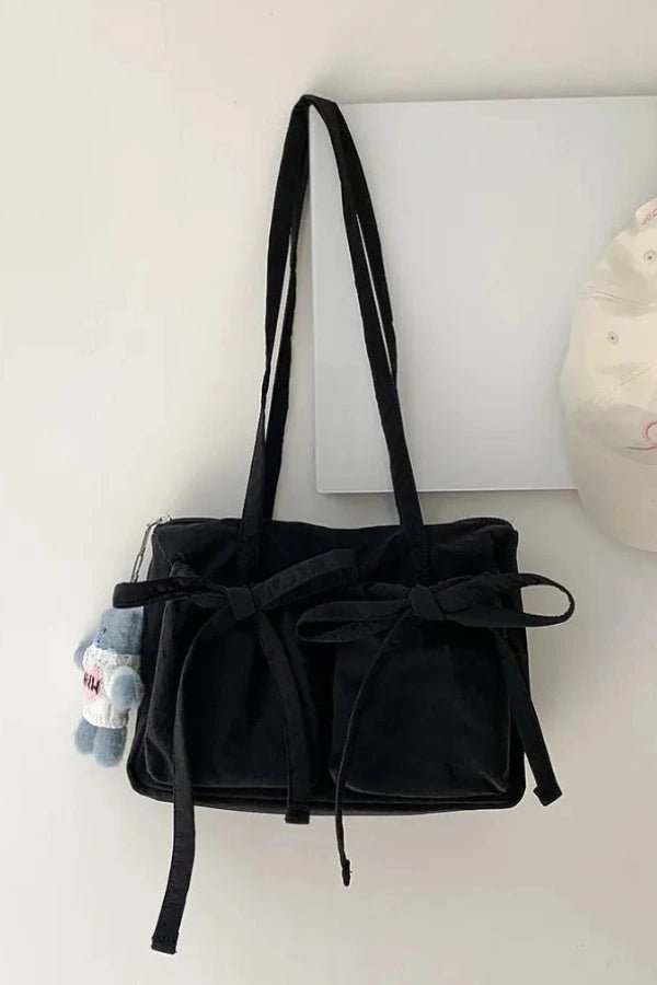 Sac à main noué, élégant et spacieux pour femme. - 11
