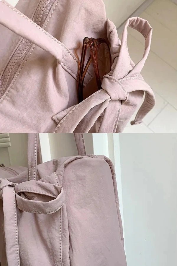Sac à main noué, élégant et spacieux pour femme. - 5