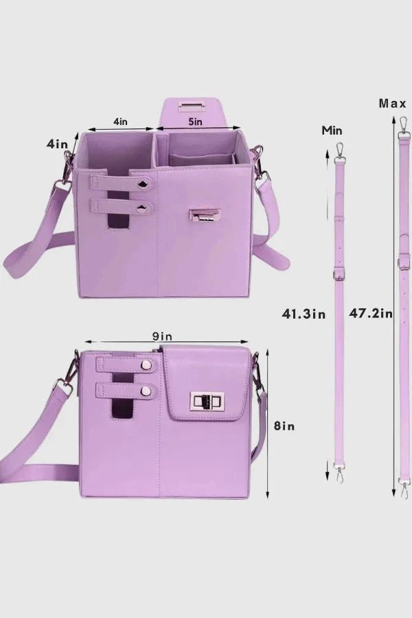 Sac bandoulière élégant et spacieux pour femme, idéal pour les sorties. - 7
