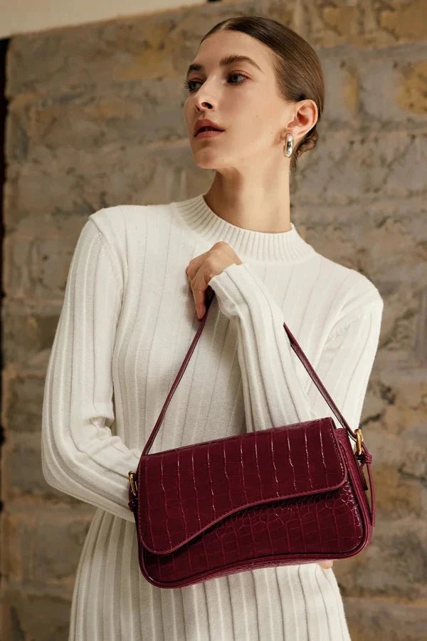Sac bandoulière femme au design moderne et élégant, parfait pour une sortie chic. - 5