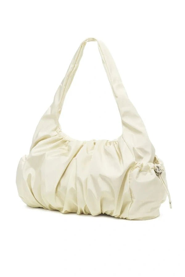Sac bandoulière femme au design plissé, chic et polyvalent. - 8