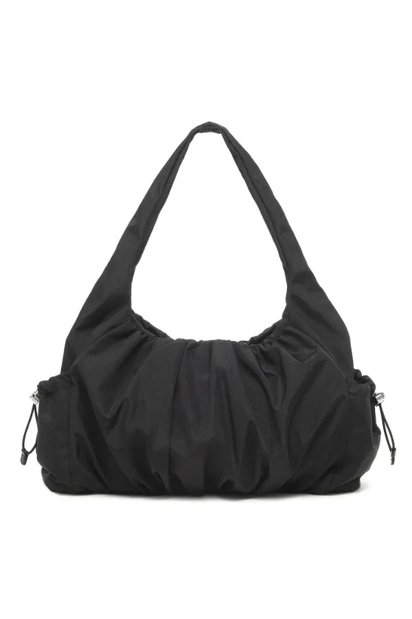 Sac bandoulière femme au design plissé, chic et polyvalent. - 10