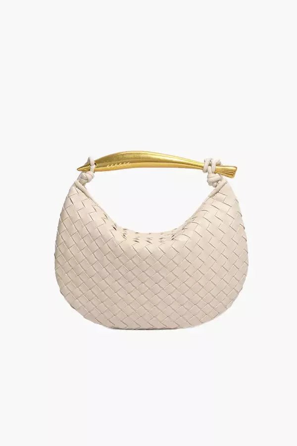 Sac bandoulière femme au design tissé chic et élégant. - 5