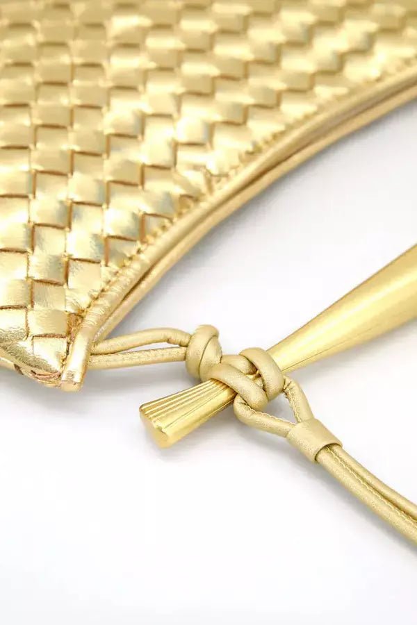 Sac bandoulière femme au design tissé chic et élégant. - 7