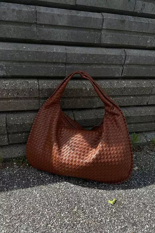 Sac bandoulière femme, tissé élégant, spacieux et pratique. - 11