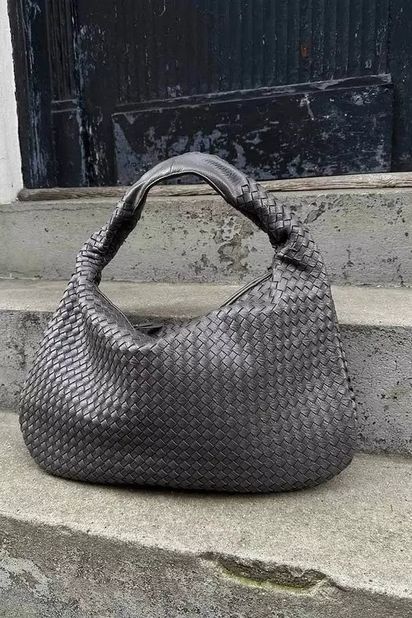 Sac bandoulière femme, tissé élégant, spacieux et pratique. - 5