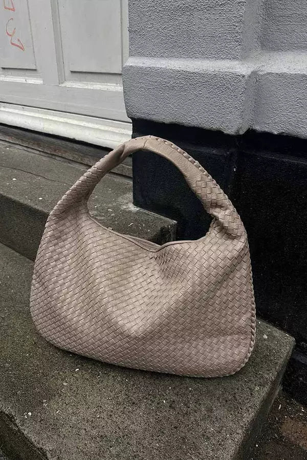 Sac bandoulière femme, tissé élégant, spacieux et pratique. - 10