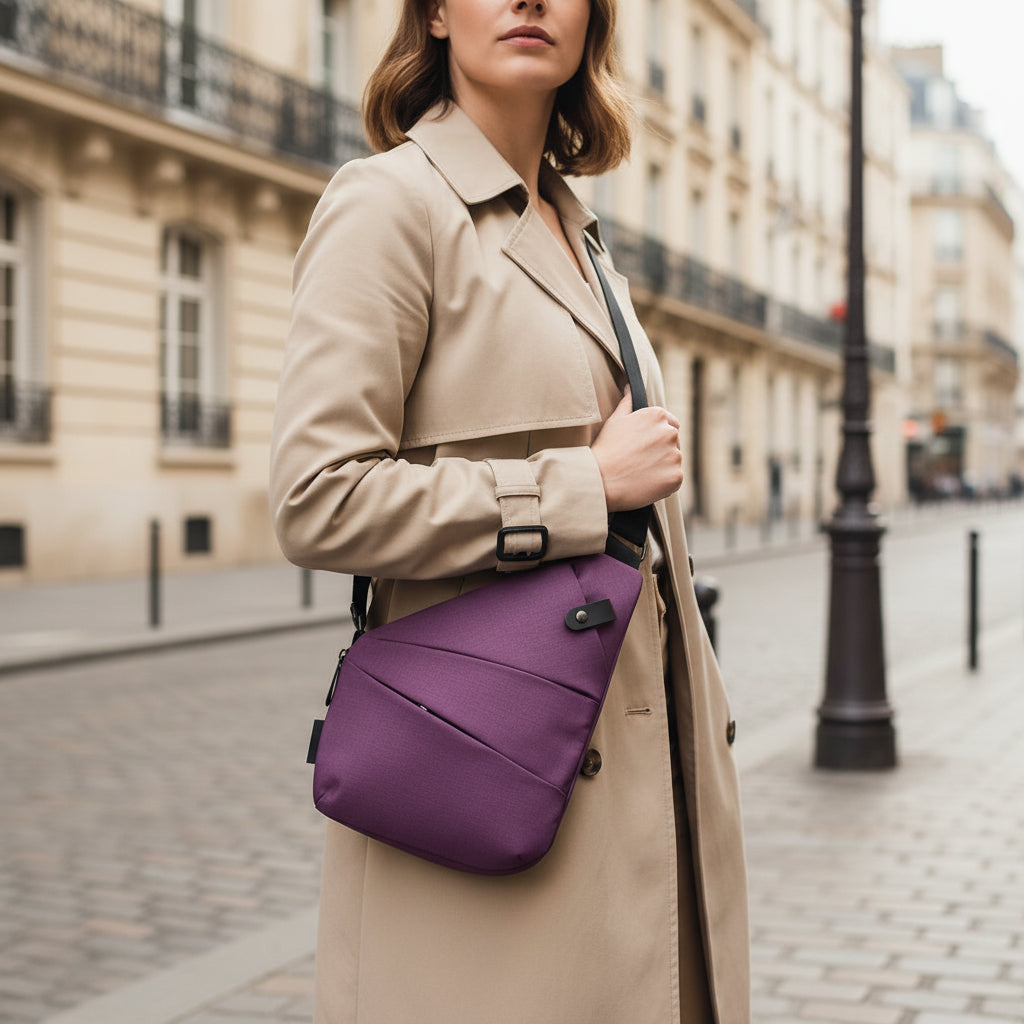 Sac bandoulière femme au design compact et élégant, idéal pour les sorties. - 6