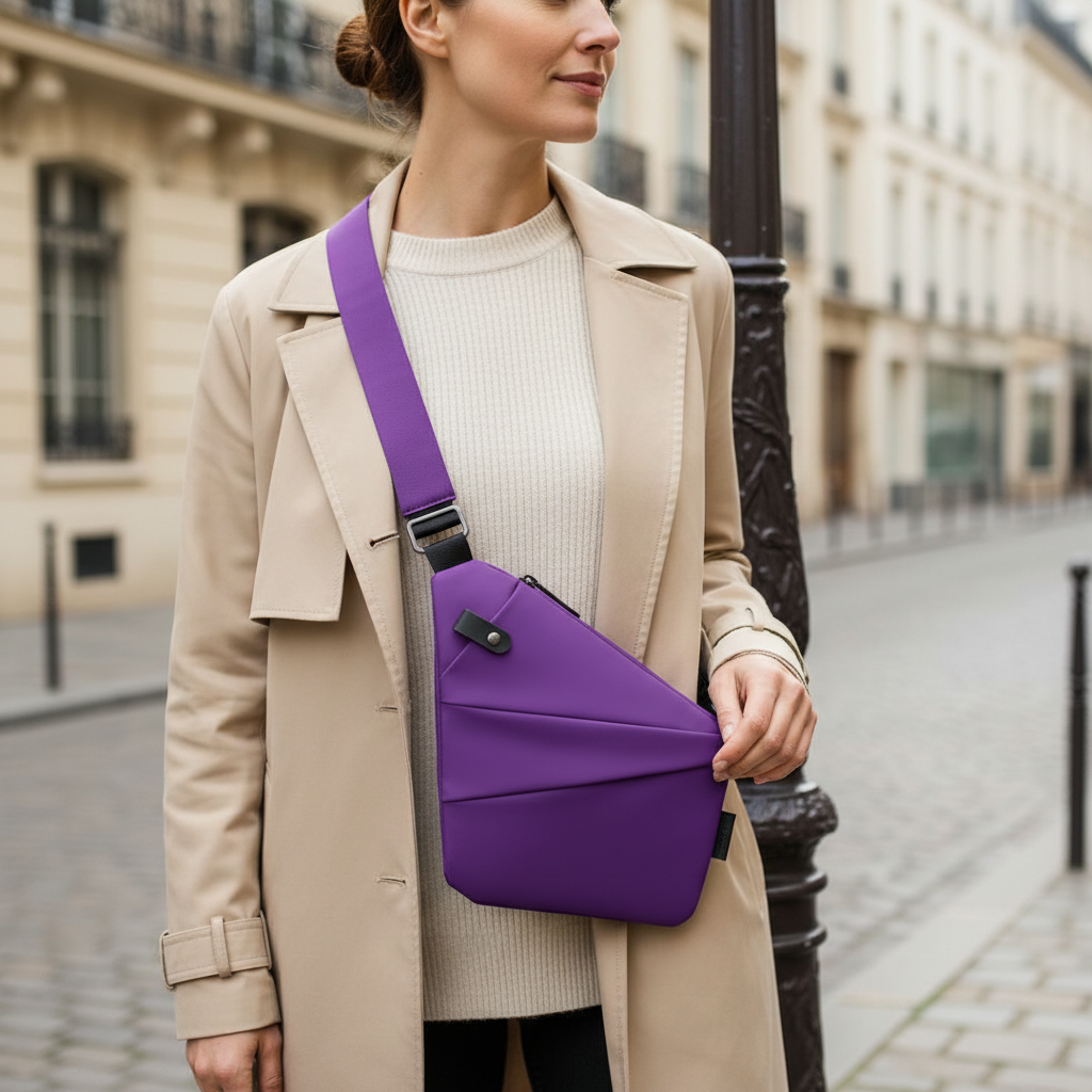 Sac bandoulière femme au design compact et élégant, idéal pour les sorties. - 7
