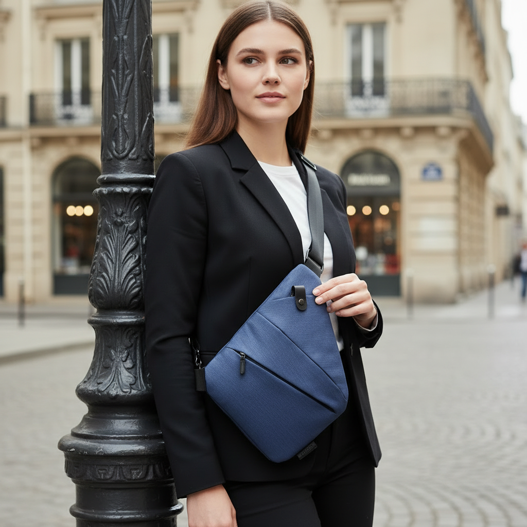 Sac bandoulière femme au design compact et élégant, idéal pour les sorties. - 12