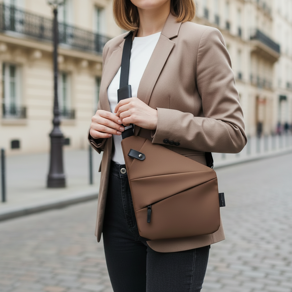 Sac bandoulière femme au design compact et élégant, idéal pour les sorties. - 14