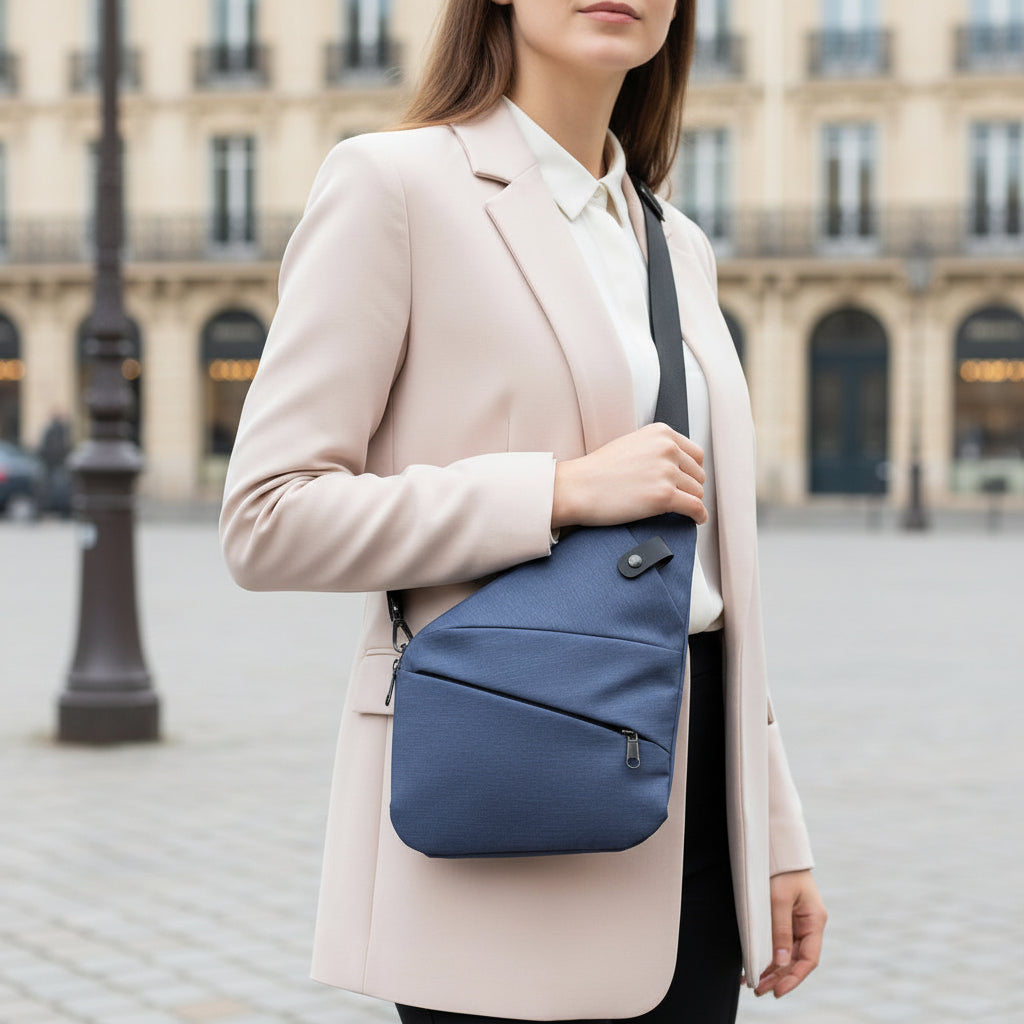 Sac bandoulière femme au design compact et élégant, idéal pour les sorties. - 17