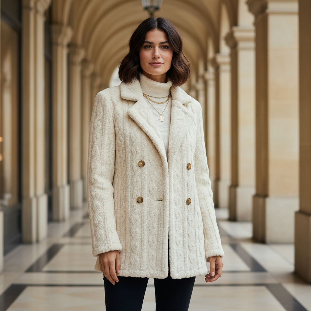 Veste cintrée et élégante pour femme, idéale pour l'hiver. - 4