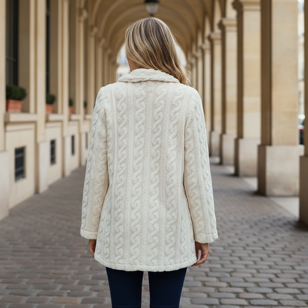 Veste cintrée et élégante pour femme, idéale pour l'hiver. - 5