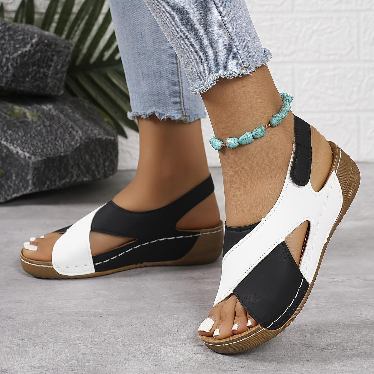 Sandale femme, style élégant, confort orthopédique. 5
