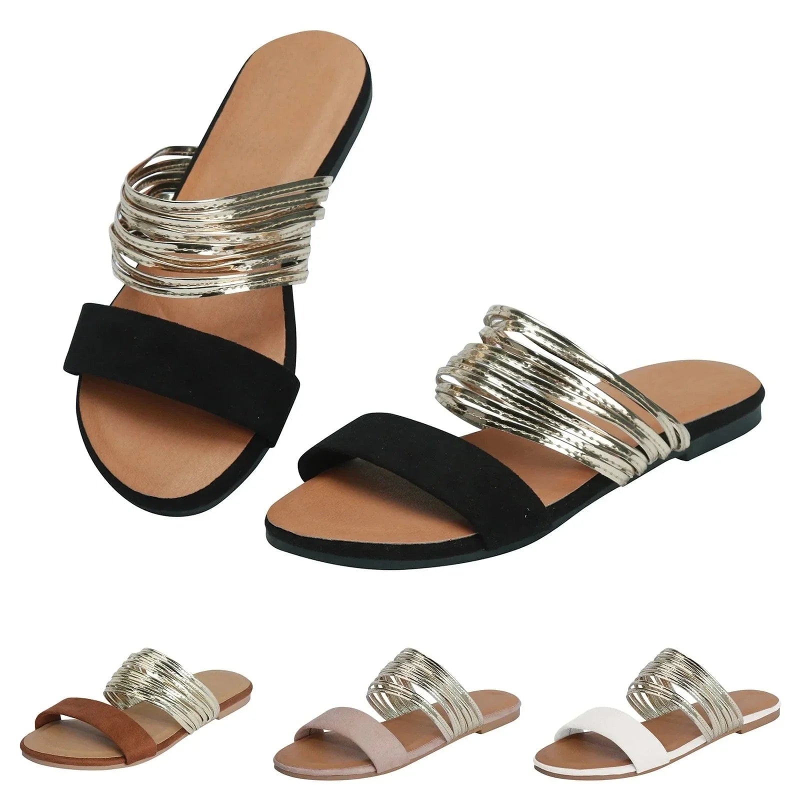 Sandales femme au design élégant, idéales pour les occasions décontractées. 6