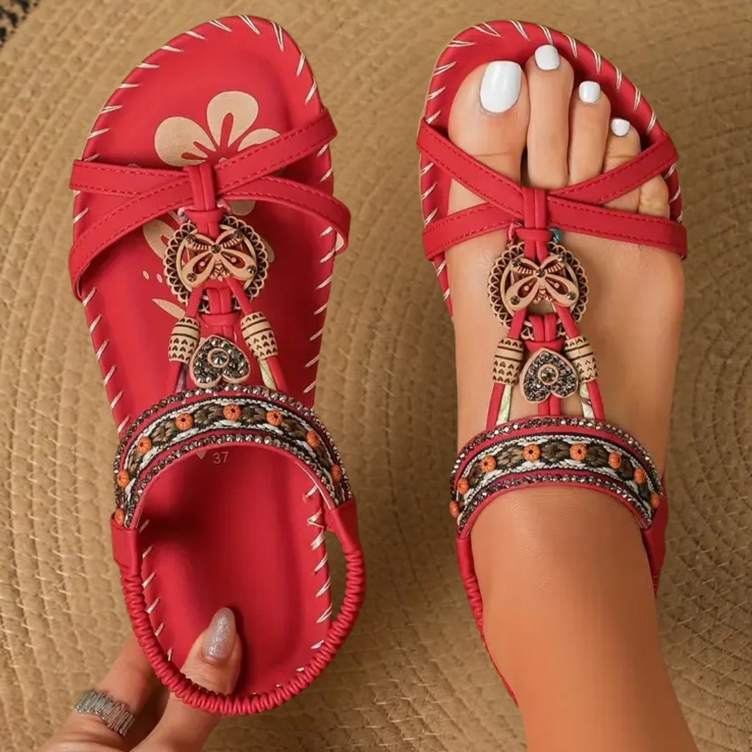 Sandales élégantes avec un design moderne et confort orthopédique. 1