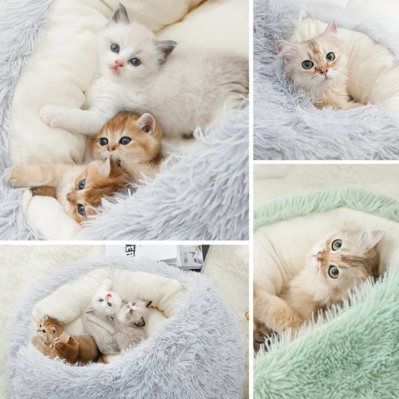 Snuggle Nest Cat Bed For Comfortable  Nights