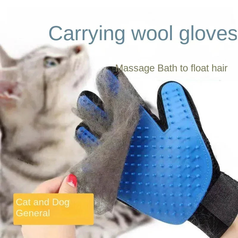 Fur Breeze Grooming and Bath Gloves