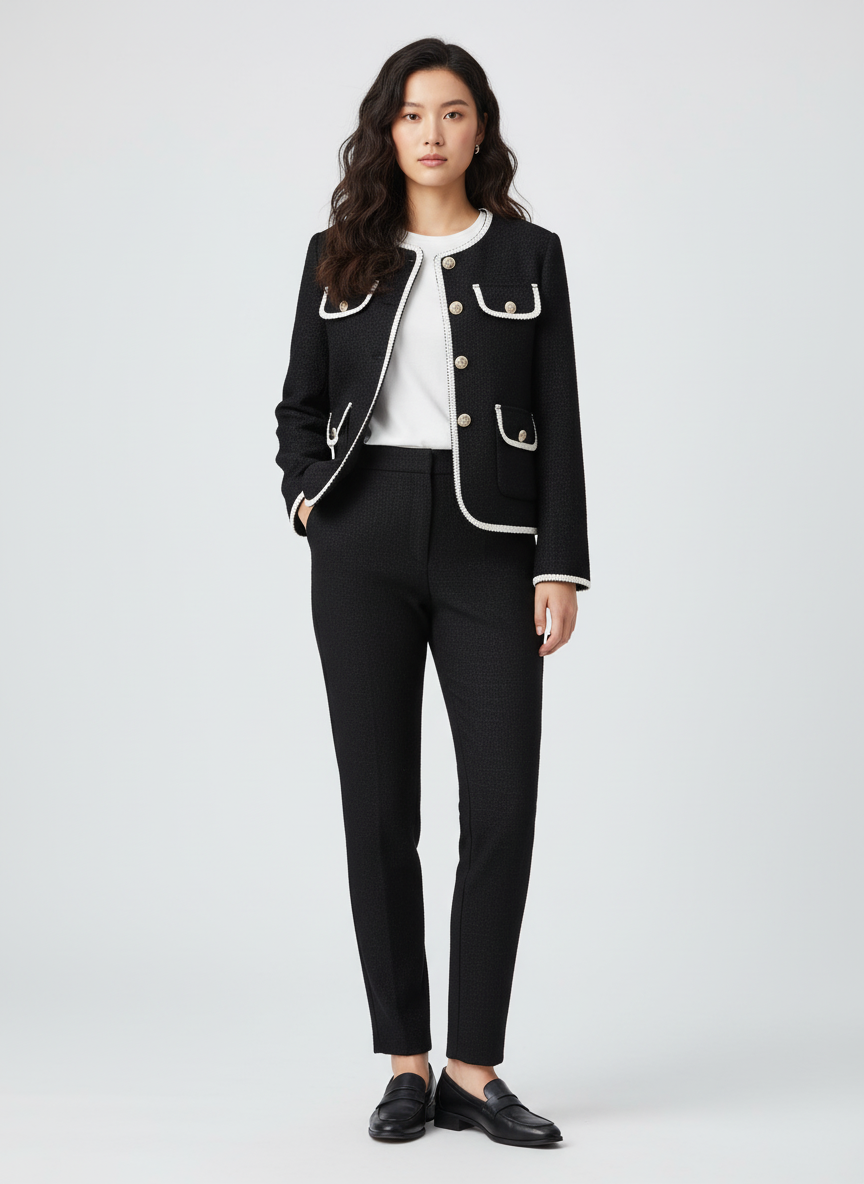 Veste courte élégante et légère pour femme. - 2
