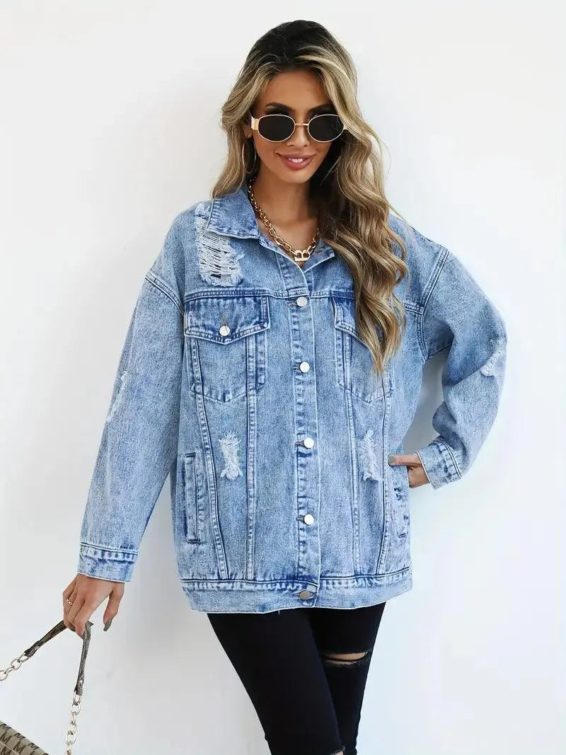 Veste surdimensionnée et élégante pour femme. - 4