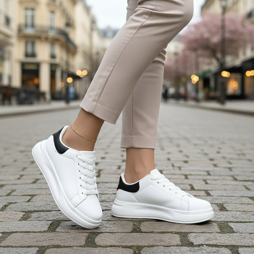 Baskets femme au style décontracté avec soutien orthopédique. - 6